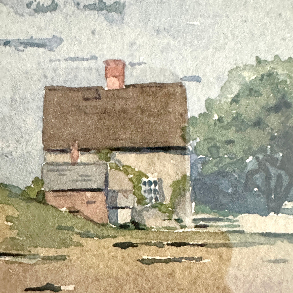 John Aldrich Watercolor Landscape