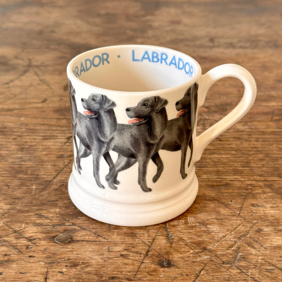 Black Labrador ½ Pint Mug