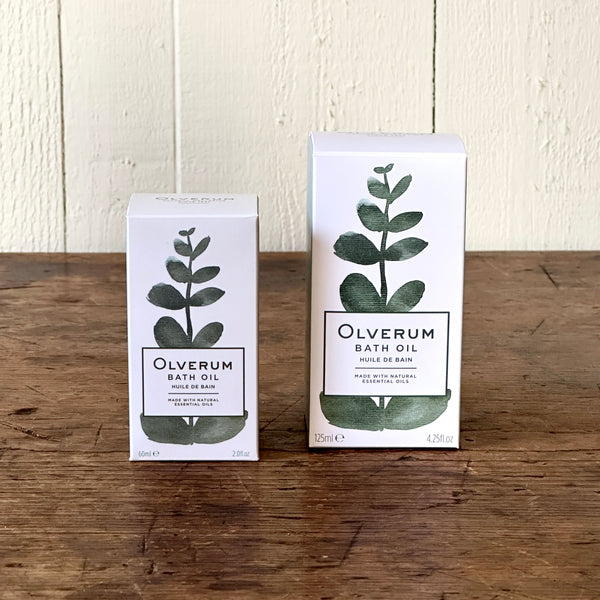 Bath Oil by Olverum Larger Cross