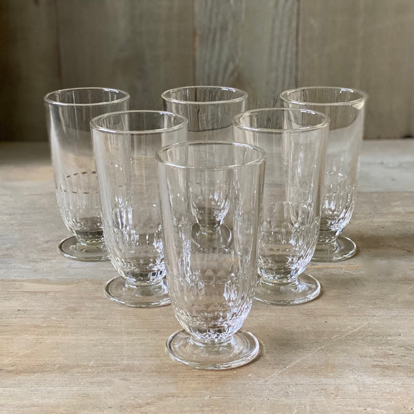 French Honeycomb Iced Tea Glass - Set of Six