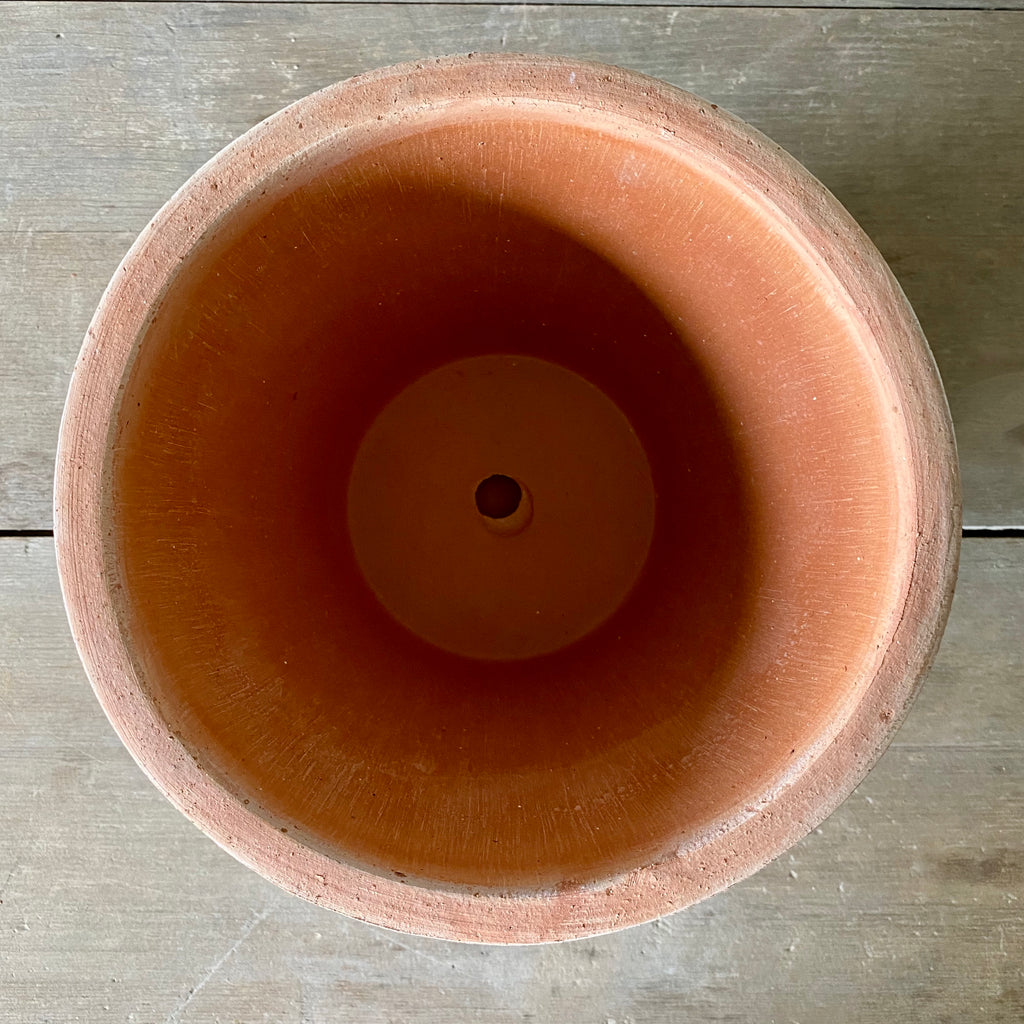Danish Copenhagen Pots & Saucers in Rosa Terracotta