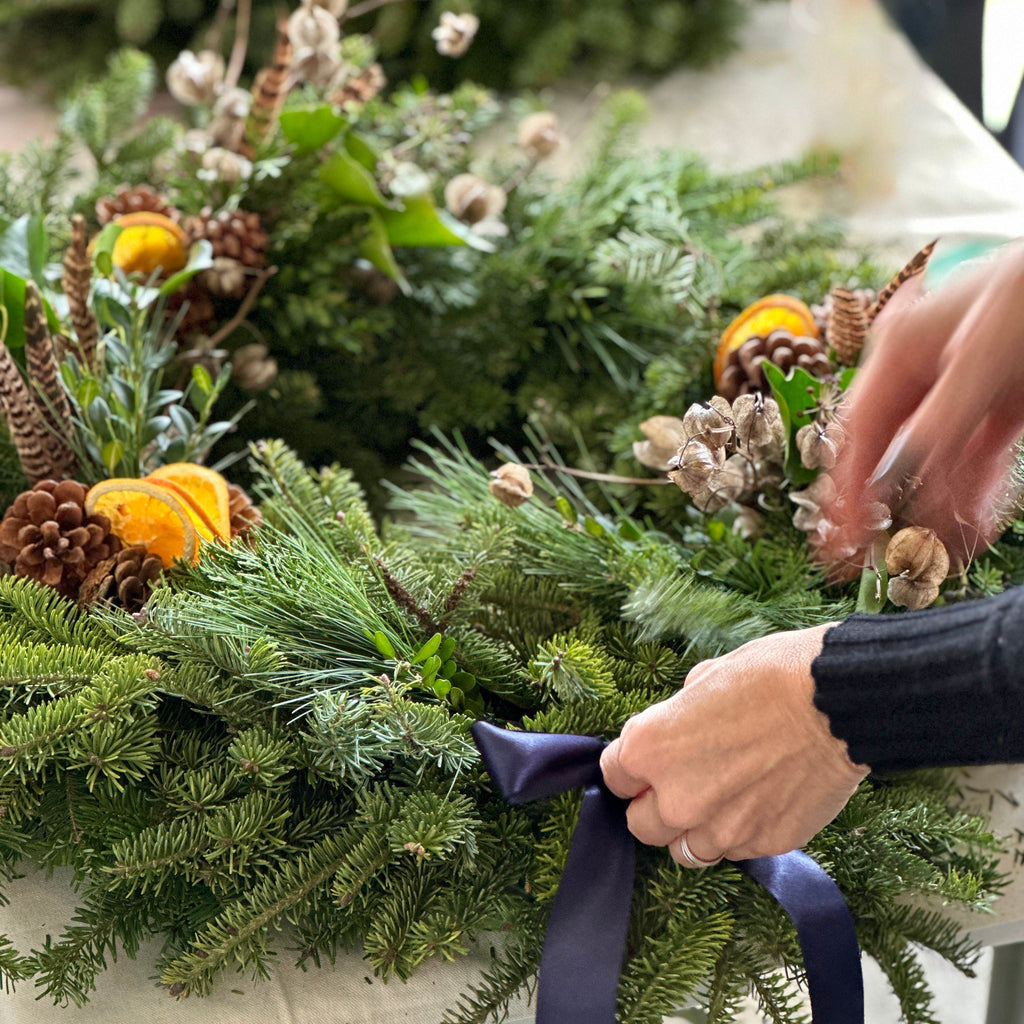 Friday Holiday Wreath Making with Sandy from The Collected Garden - November 22nd