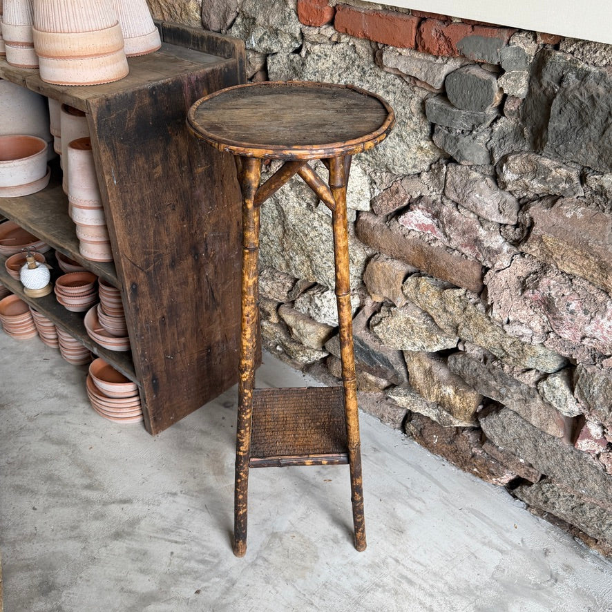 Antique Bamboo Fern Stand