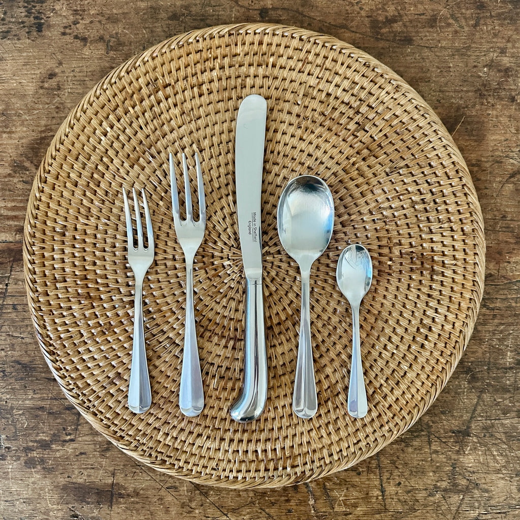 Rattail Five Piece Cutlery Set