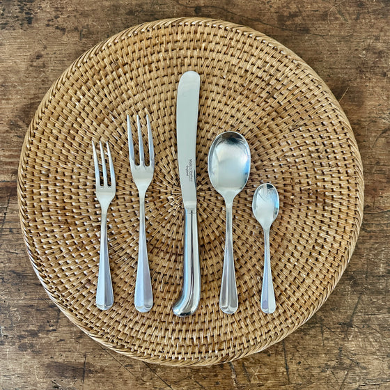 Rattail Five Piece Cutlery Set