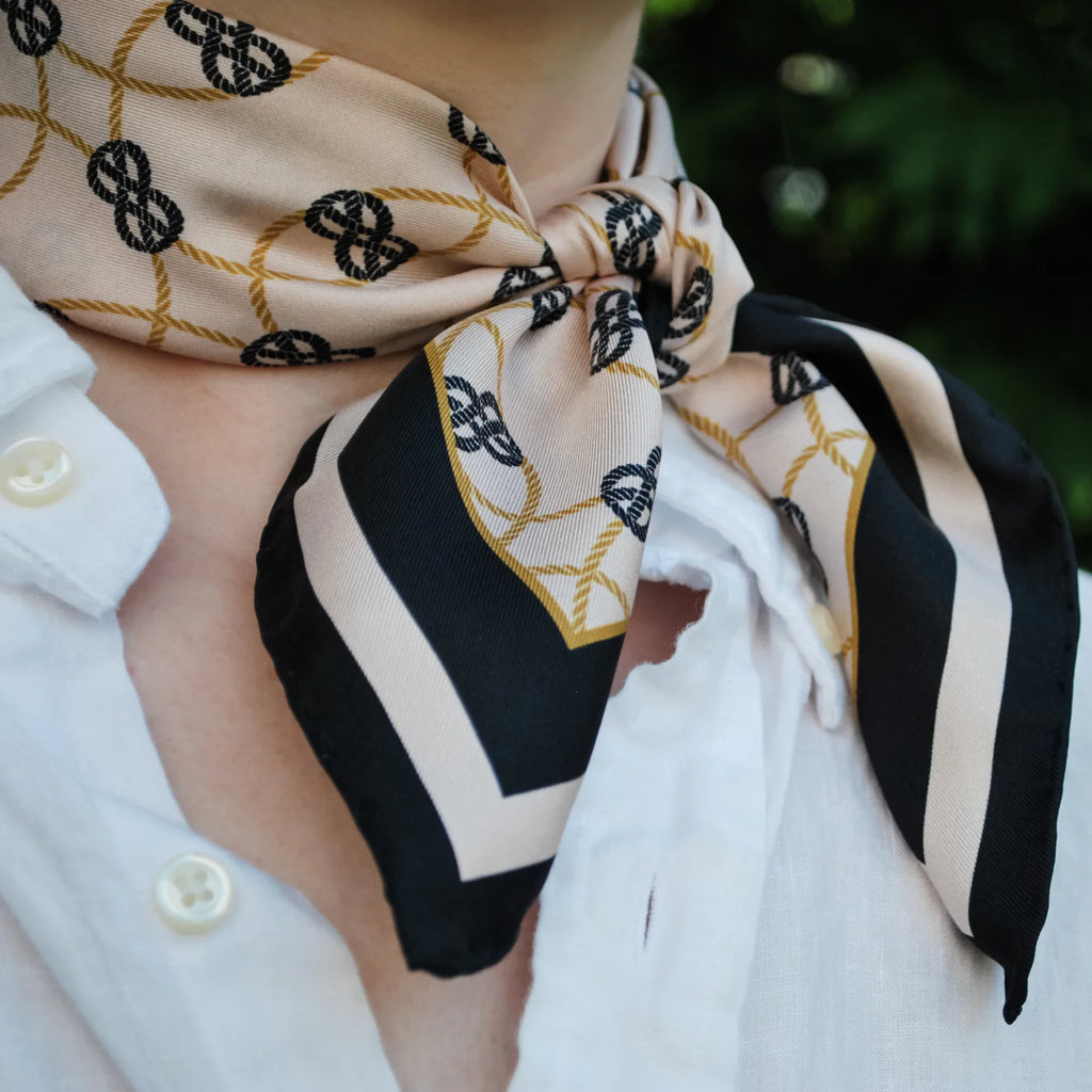 Carrick Knot Silk Neckerchief