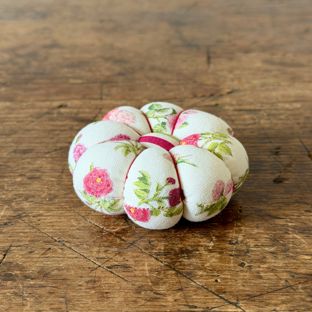 Josephine's Roses Fabric Pin Cushion