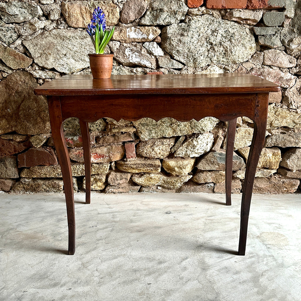 18th C French Fruitwood Small Farmhouse Table