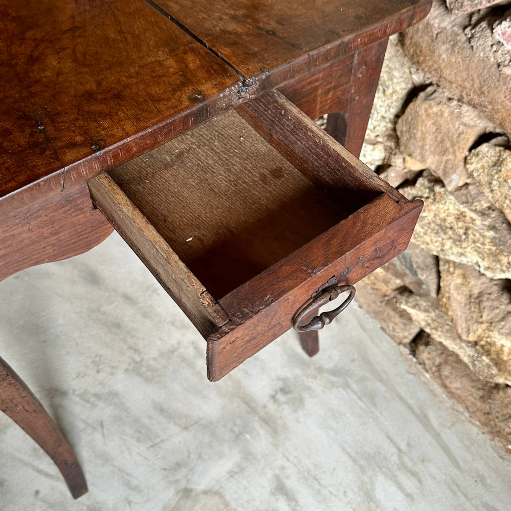 18th C French Fruitwood Small Farmhouse Table