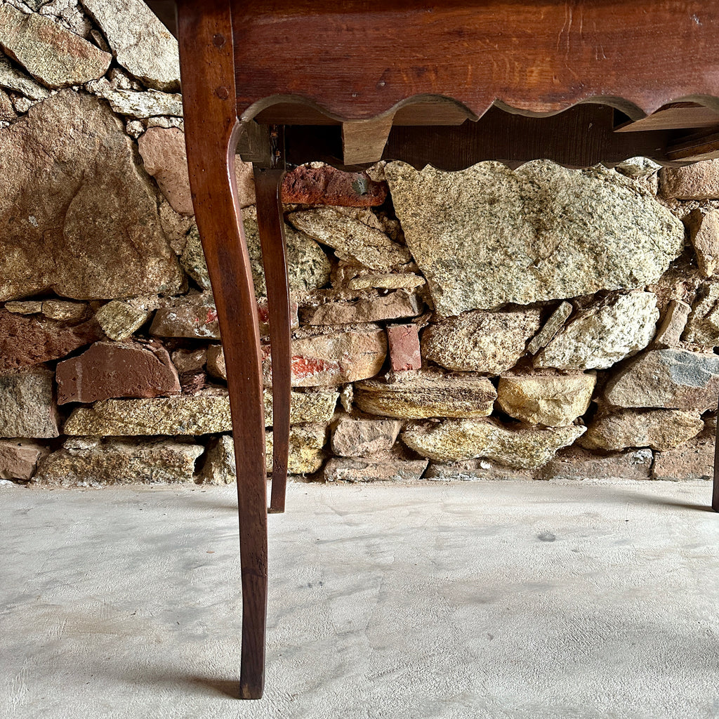 18th C French Fruitwood Small Farmhouse Table