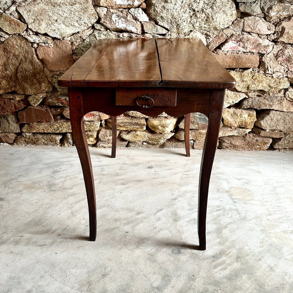 18th C French Fruitwood Small Farmhouse Table