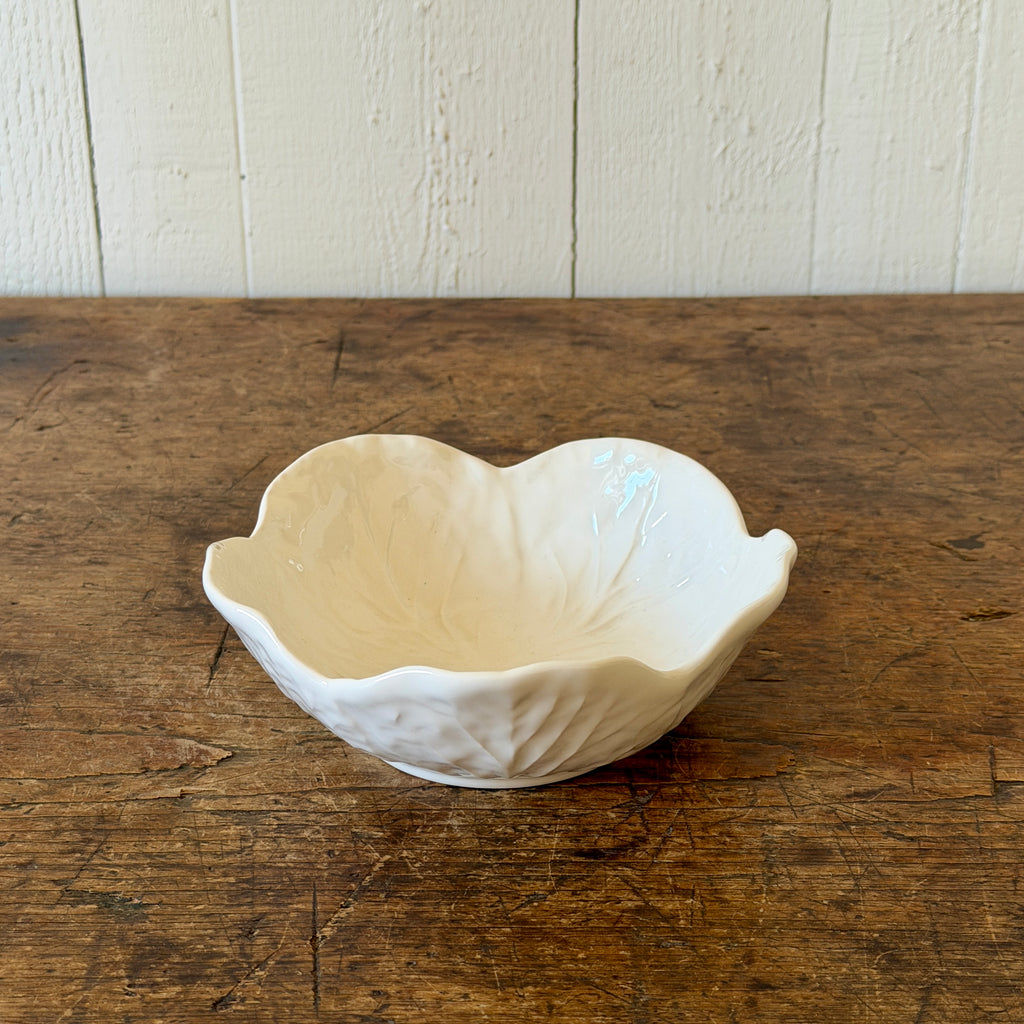 Cream Cabbage Cereal Bowl