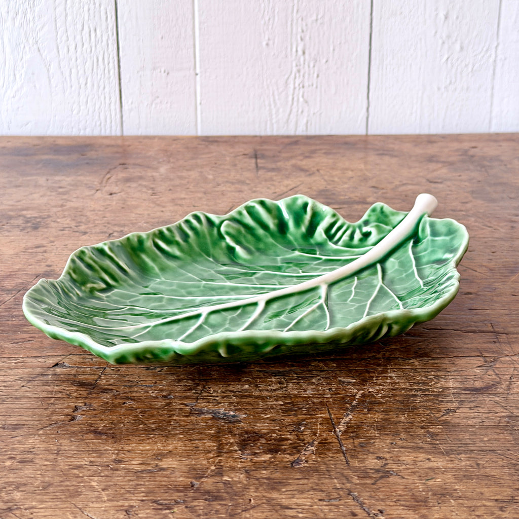 Cabbage Leaf Serving Plate