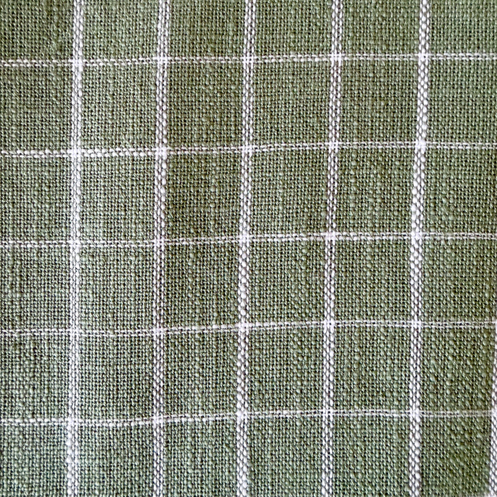 Sage Windowpane Kitchen Towel
