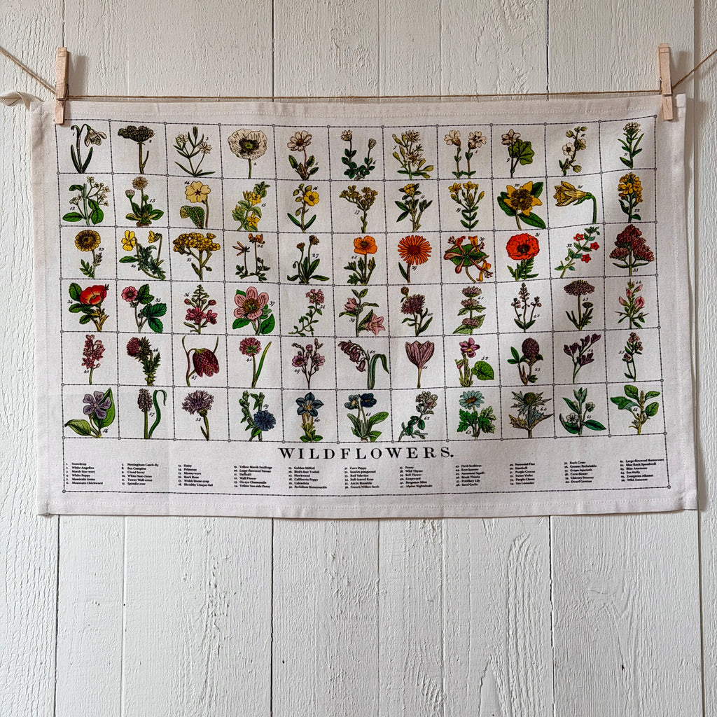 Wildflowers Cotton Kitchen Towel