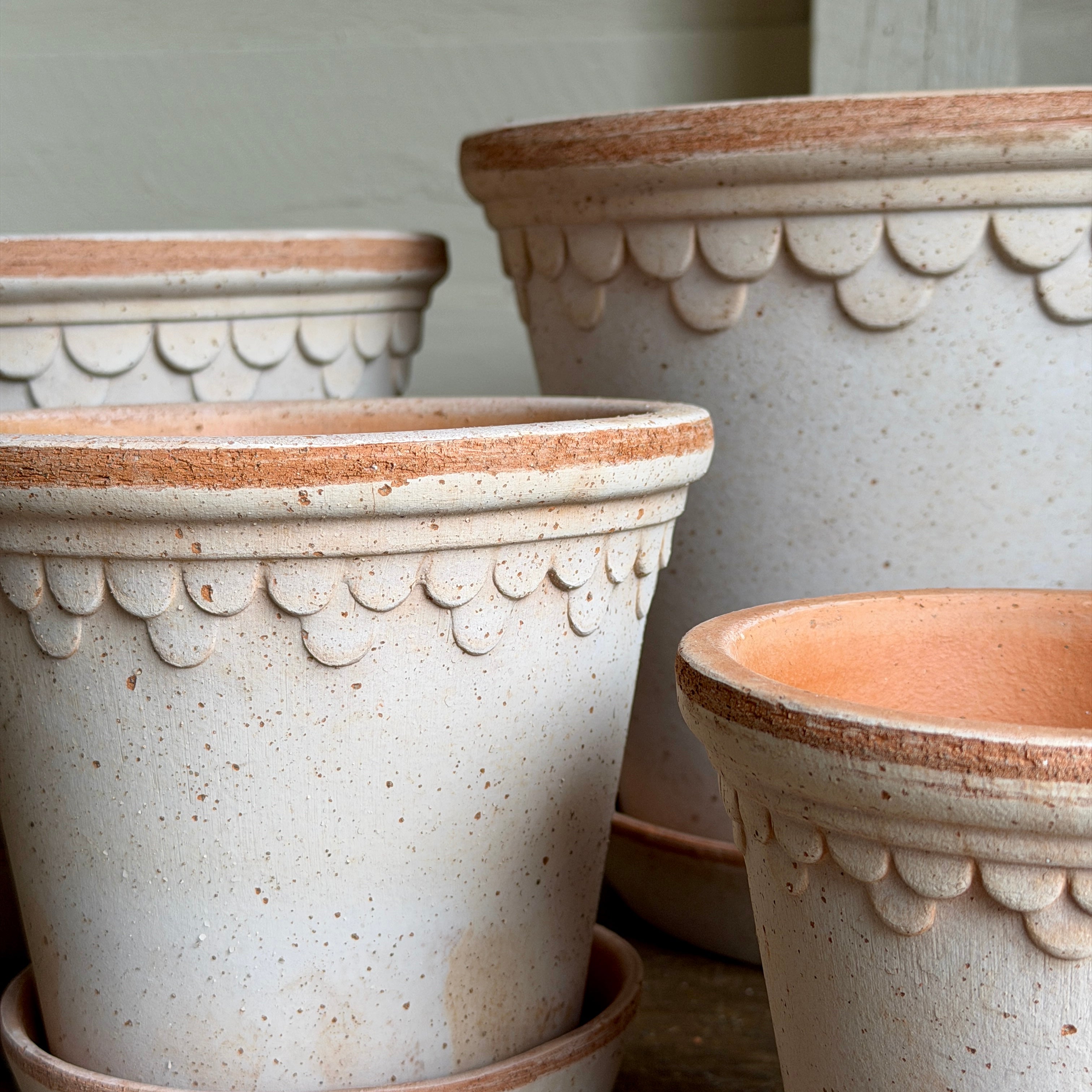 terracotta saucers for plant pots Danish Copenhagen Pots & Saucers in Rosa Terracotta