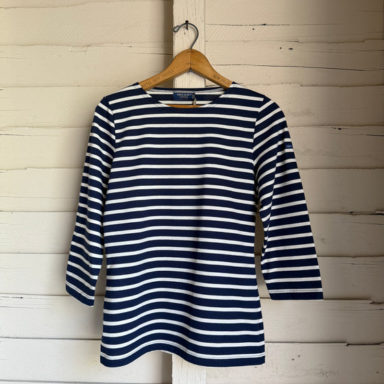 Saint James Galathee II Breton Shirt - Navy / Ecru