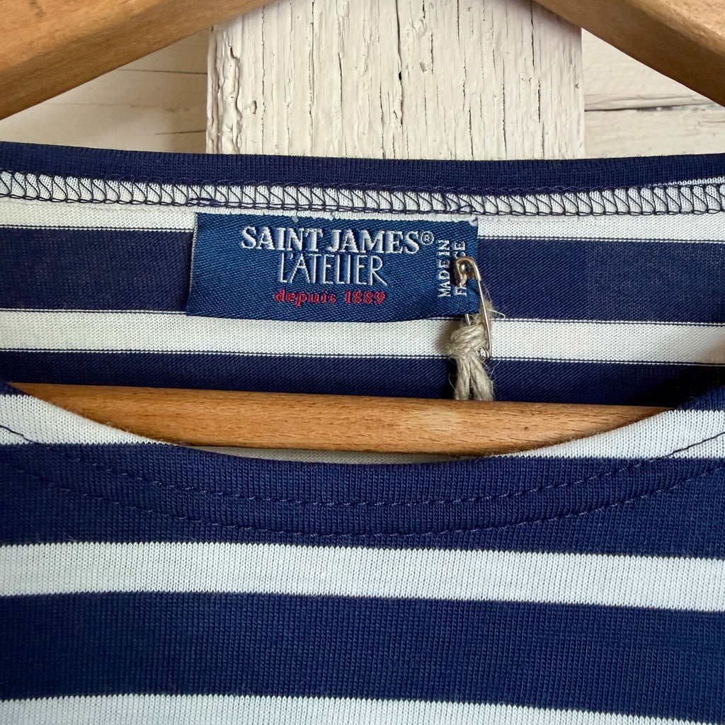 Saint James Galathee II Breton Shirt - Navy / Ecru