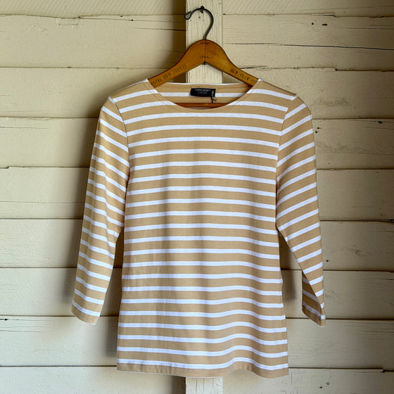 Saint James Galathee II Breton Shirt - Natural / White