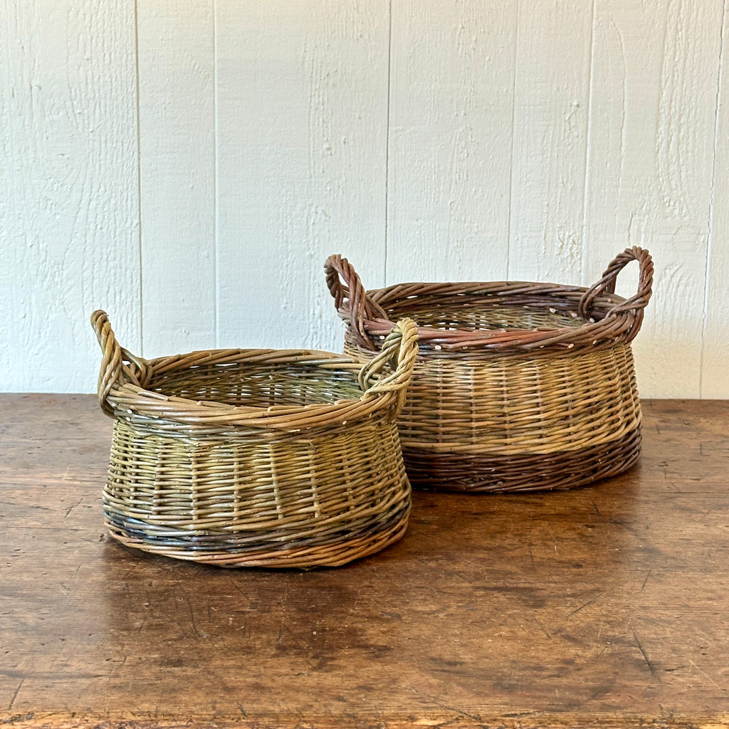 Small and Large Walnut Baskets