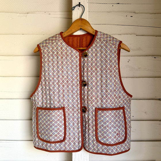 Colette Agate Reversible Vest No. 828