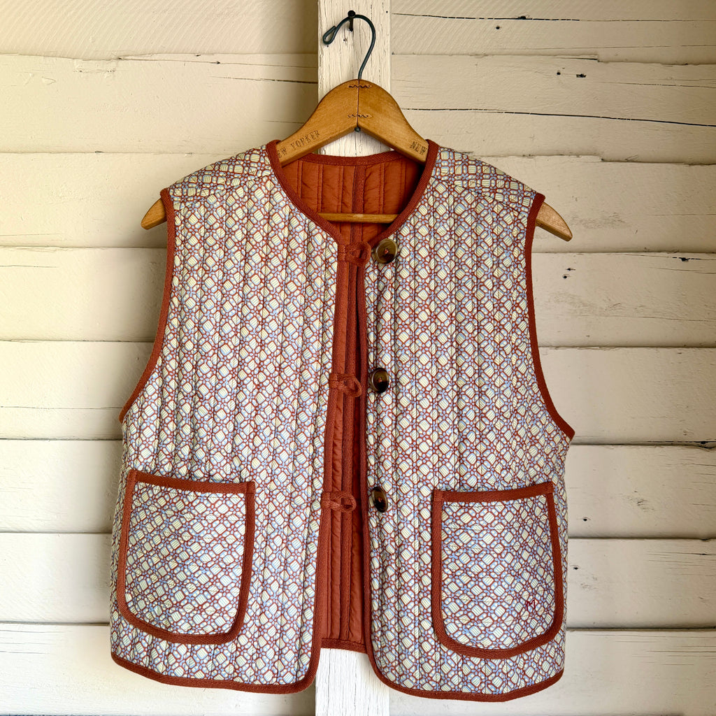 Colette Agate Reversible Vest No. 828