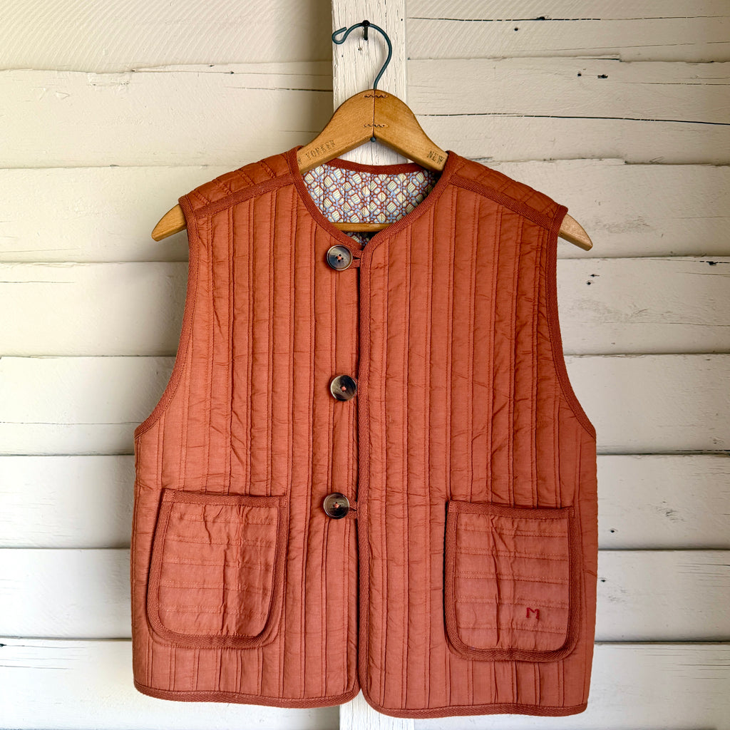Colette Agate Reversible Vest No. 828