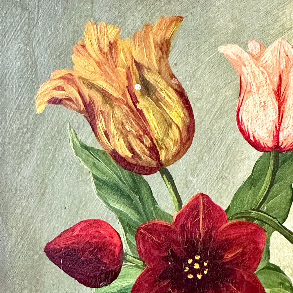 Small French Floral Painting