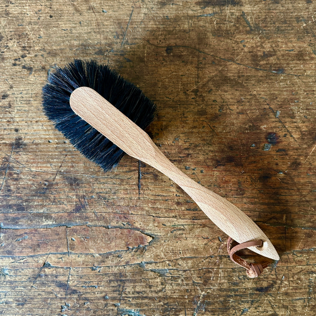Handled Dish Brush with Soft Bristles