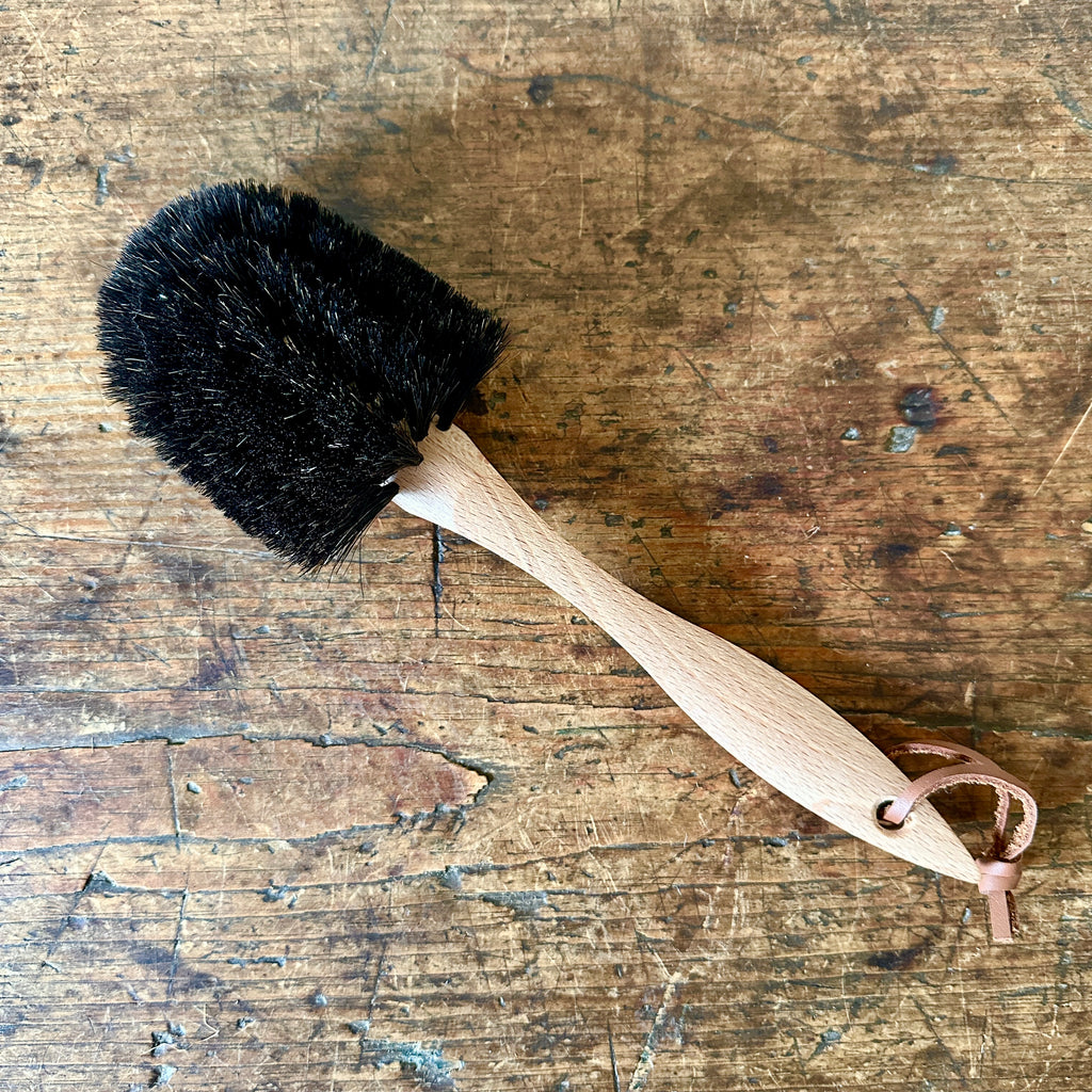 Handled Dish Brush with Soft Bristles