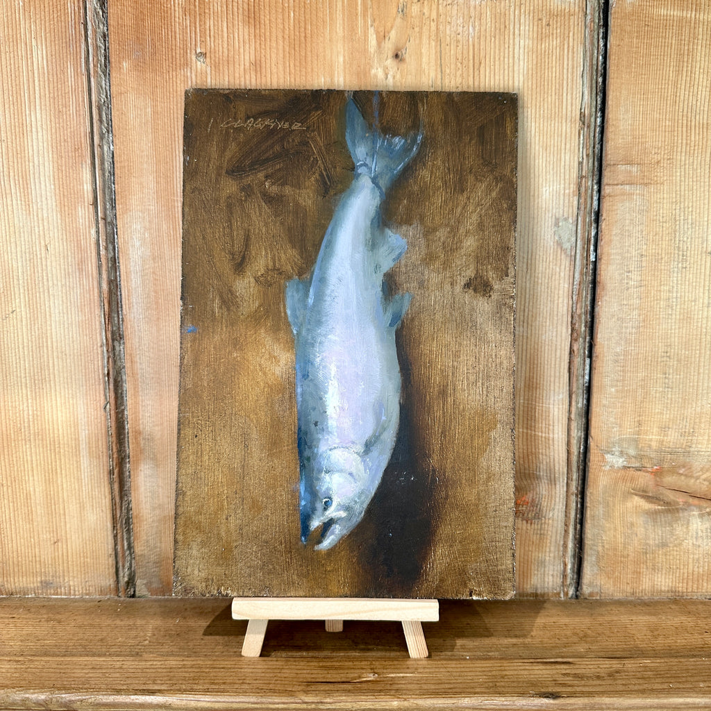 Hanging Salmon by Jared Clackner
