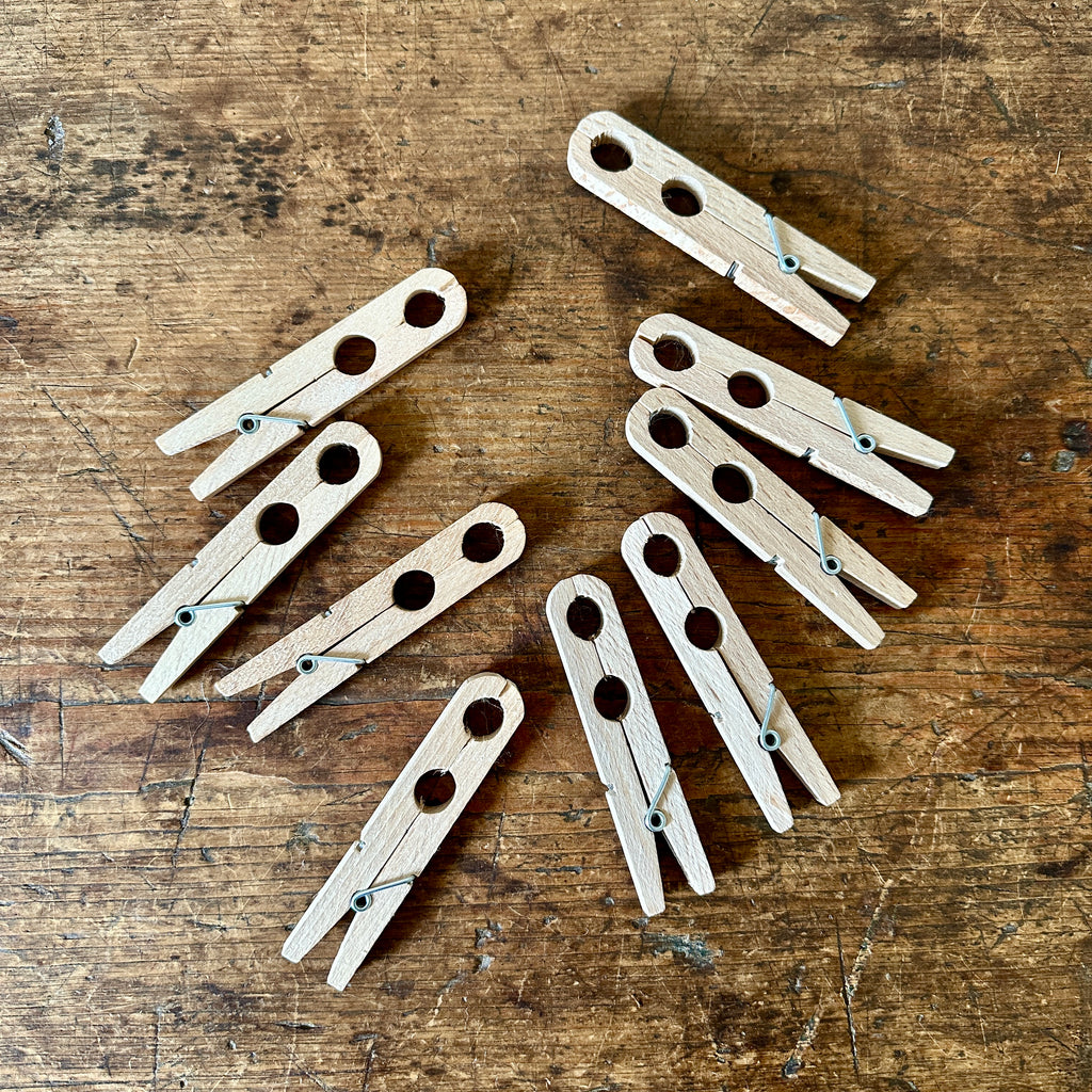 Wood Plant Clamps - Set of Ten