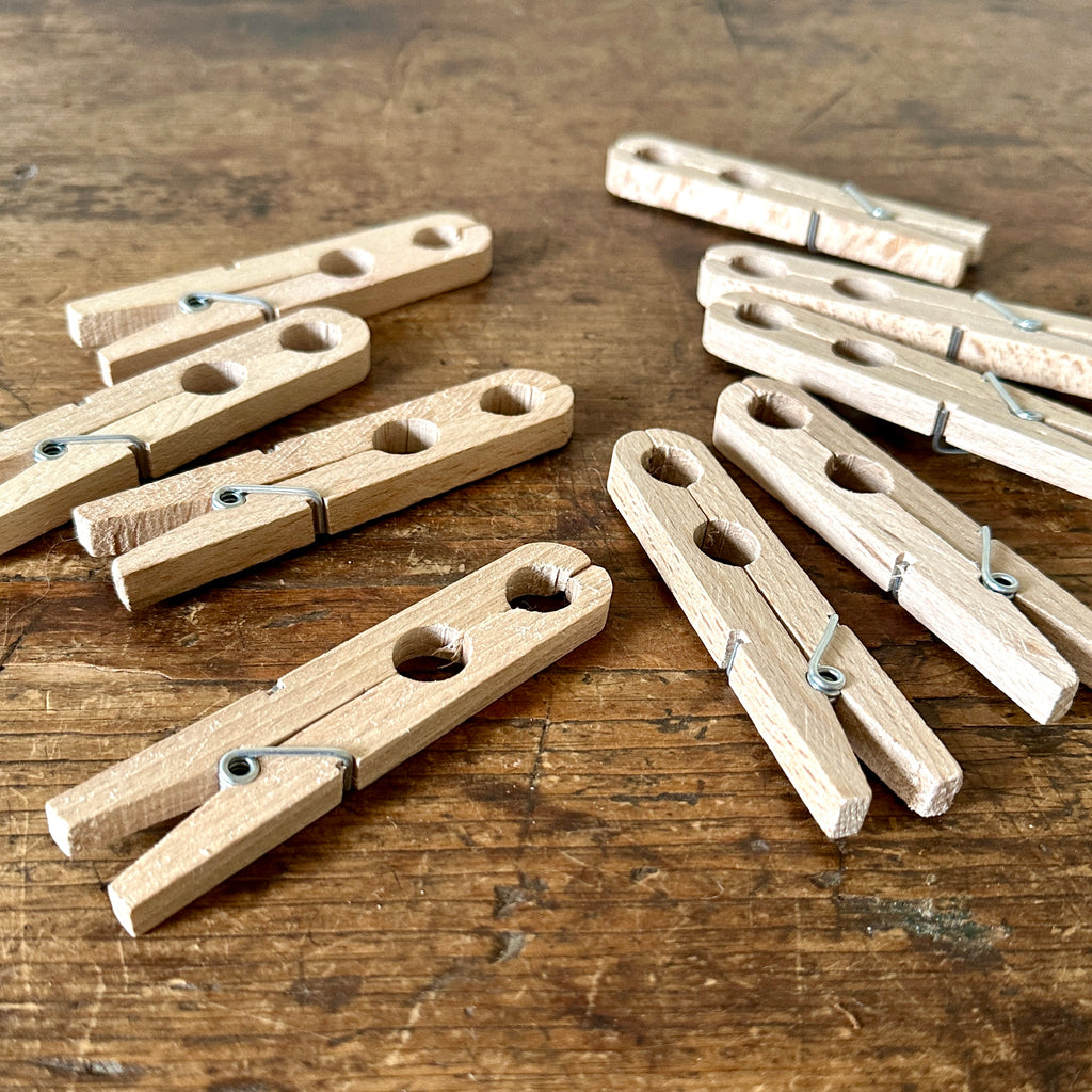 Wood Plant Clamps - Set of Ten