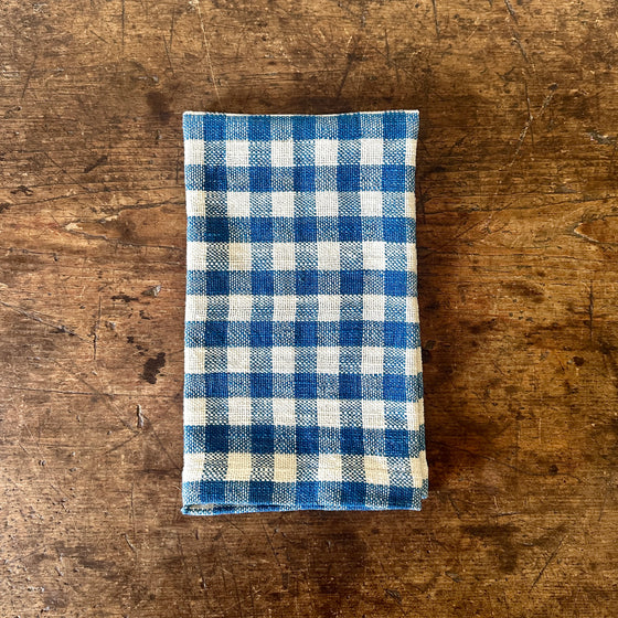 Everyday Blue Check Kitchen Towel