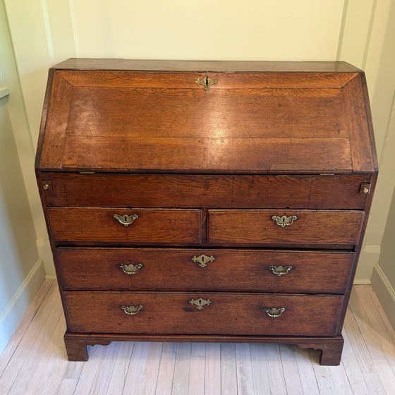 18th Century English Oak Bureau