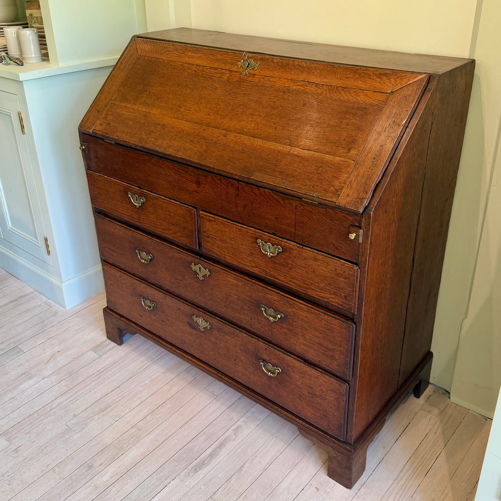 18th Century English Oak Bureau