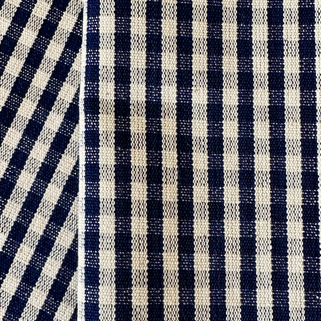 Navy Gingham Kitchen Towel