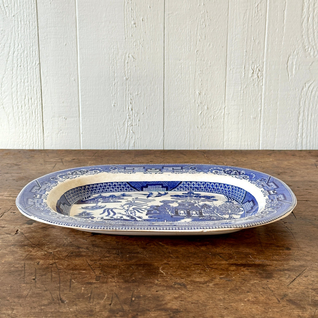 Blue Willow Platter - 14"