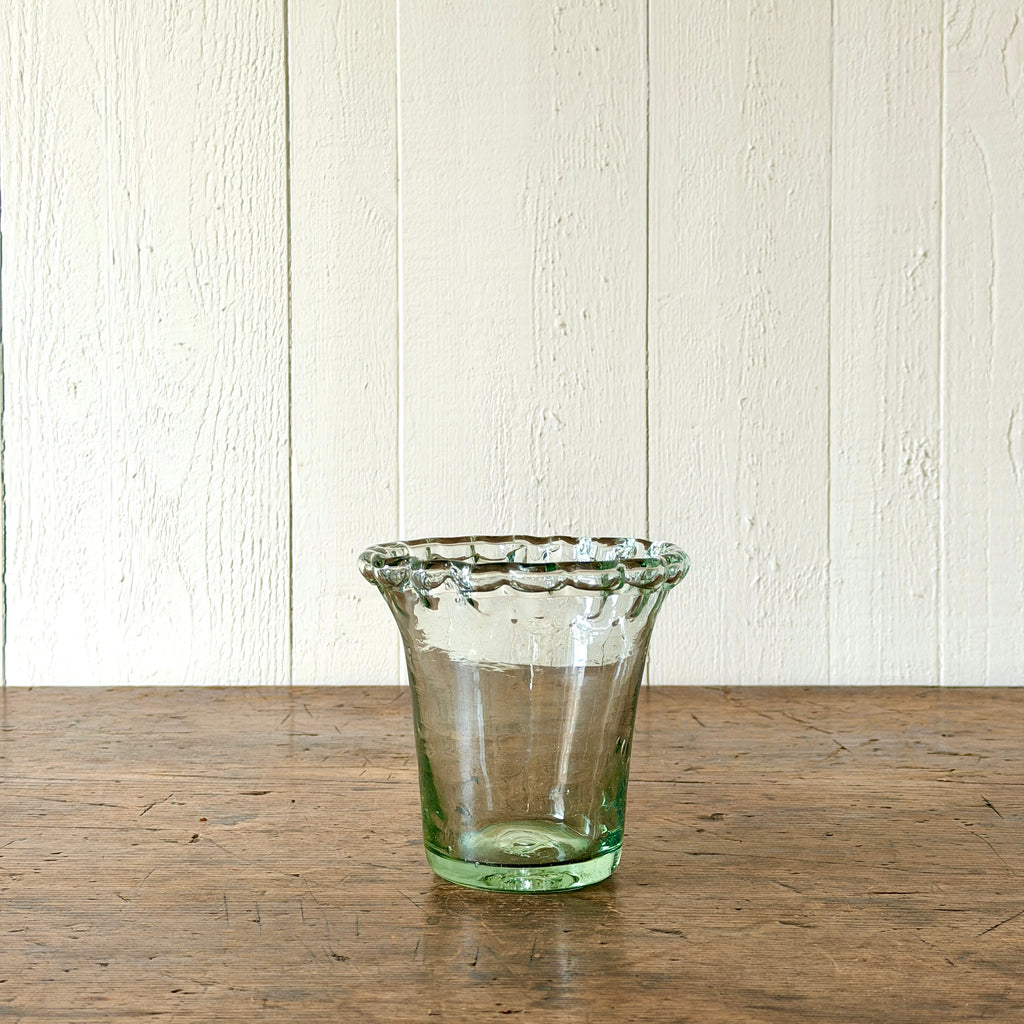 Glass Pie Crust Planters - Back in Stock