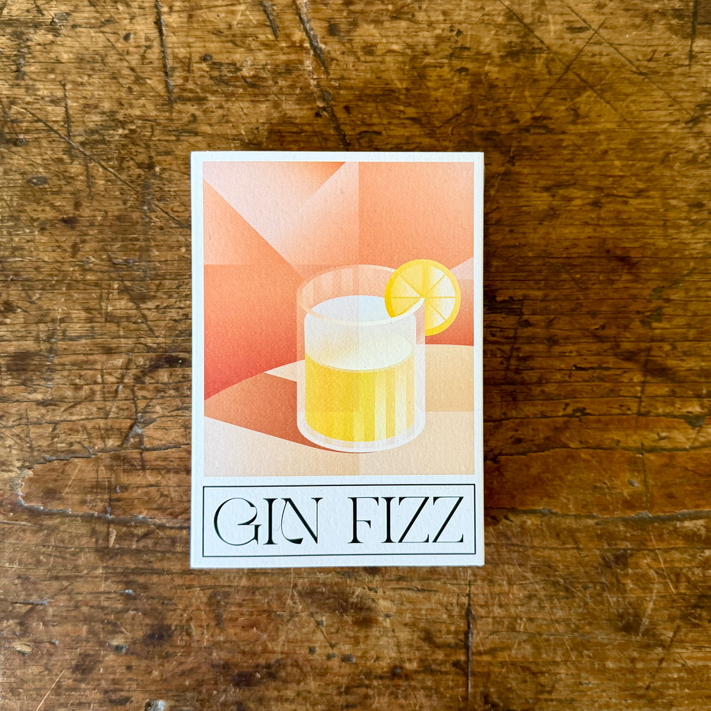 Gin Fizz Cocktail Matchbox