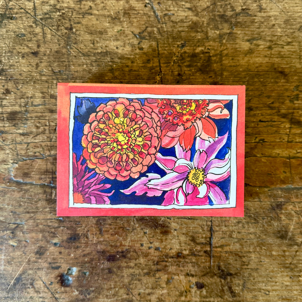 Dahlias Matchbox