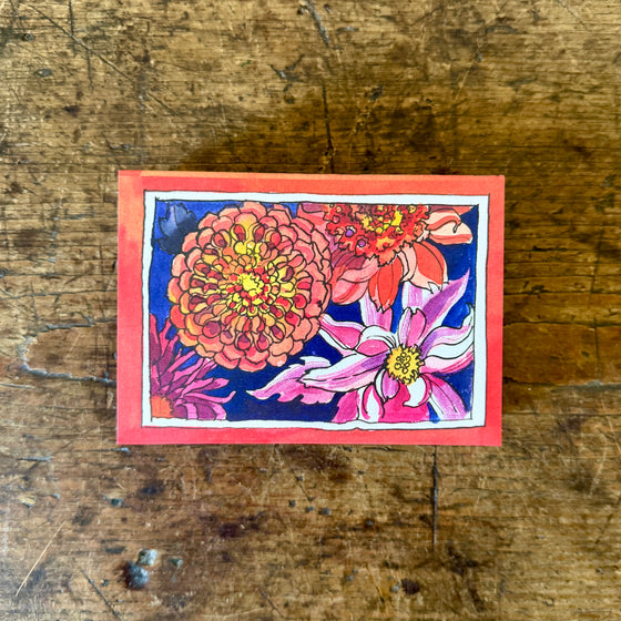 Dahlias Matchbox