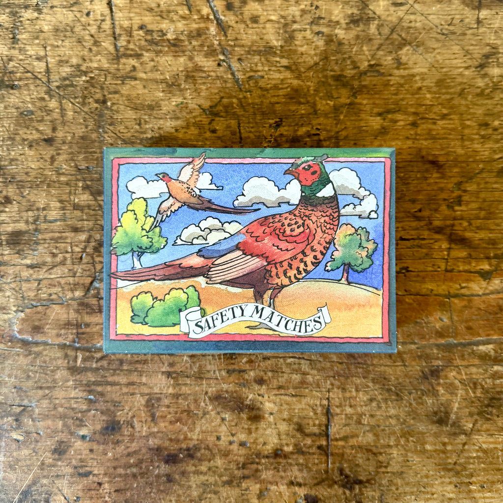 Pheasants Matchbox