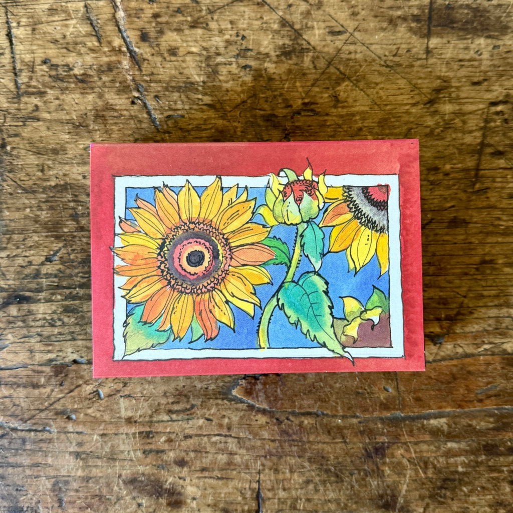 Sunflowers Matchbox