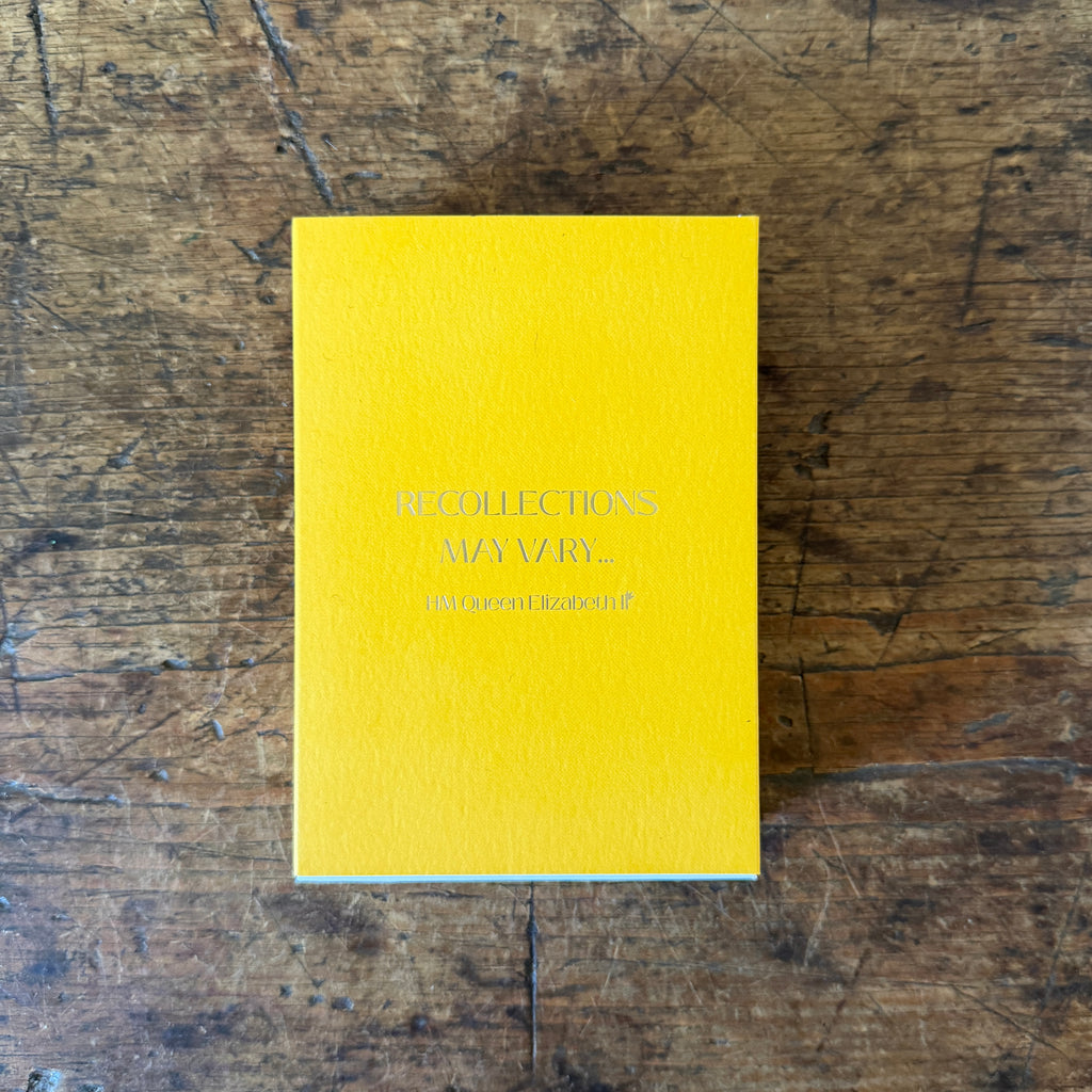 Recollections May Vary Matchbox