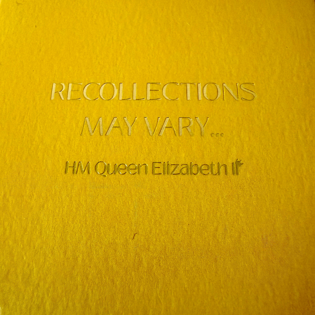 Recollections May Vary Matchbox