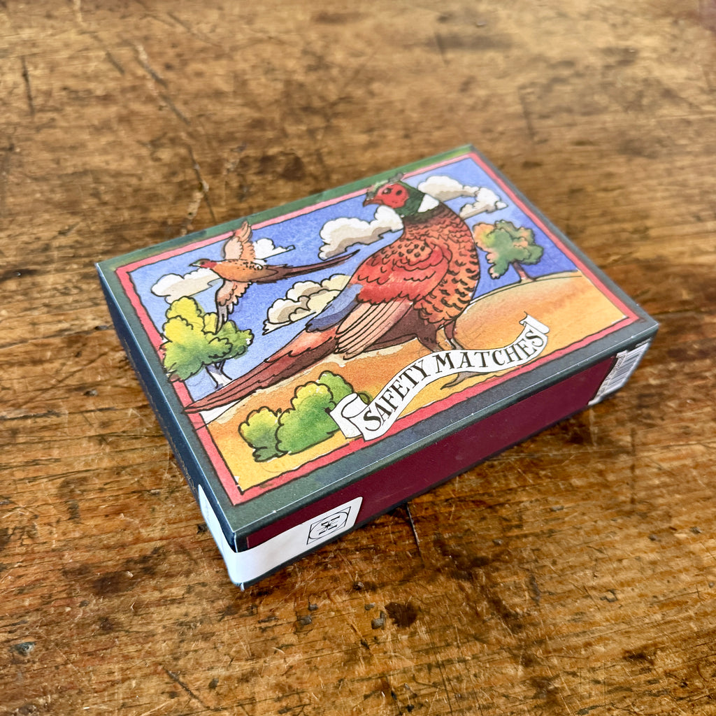 Pheasants Matchbox