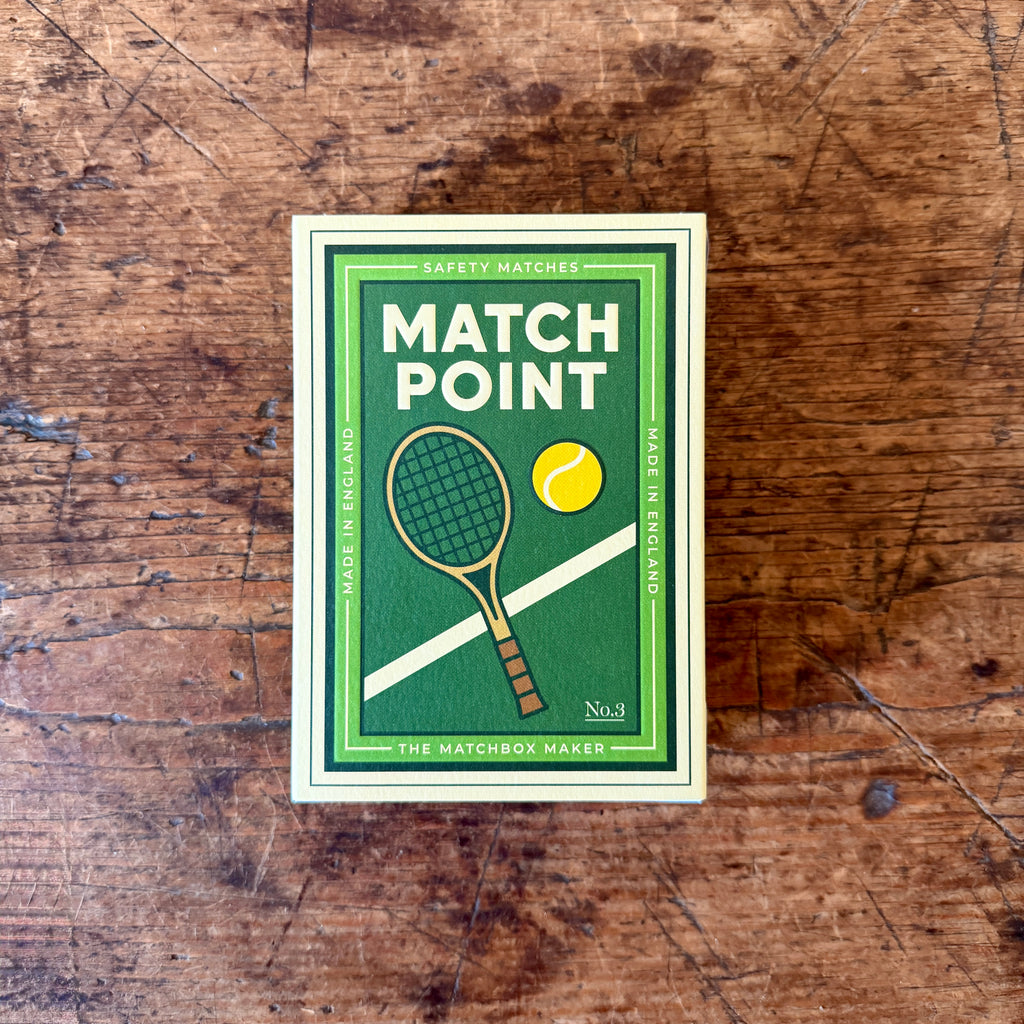 Game Set Match Matchbox