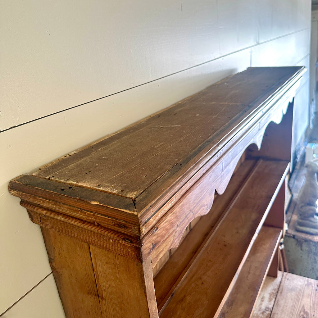 19th C English Pine Dresser