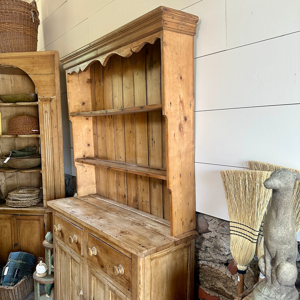 19th C English Pine Dresser